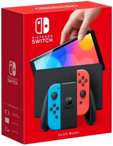Игровая приставка Nintendo Switch OLED Neon