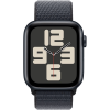 Apple Watch Series SE 2024 44mm Midnight Aluminum Case with Ink Sport Loop