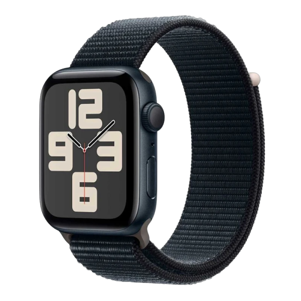 Apple Watch Series SE 2023 40mm Midnight Aluminum Case with Midnight Sport Loop